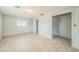 The bedroom features tile floors, and closet space with a window for great light at 5817 26Th W St, Bradenton, FL 34207