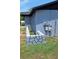 Newly painted home features stone accents and a freshly painted exterior at 2202 Whitney Pl, Valrico, FL 33594