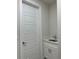 Bright half-bathroom with modern sink and white cabinet at 20296 Rutherford Ave, Port Charlotte, FL 33952