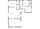 Detailed floor plan showcasing the layout of the home, including bedrooms, bathrooms, and living spaces at 8253 Penwood Dr, Port Richey, FL 34668