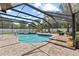 Enjoy this screened-in pool area that offers a hot tub and brick paver patio at 2818 Mossy Timber Trl, Valrico, FL 33596