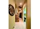 Hallway featuring ceramic tile flooring and neutral paint at 30442 Lettingwell Cir, Wesley Chapel, FL 33543
