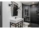 Modern bathroom with sleek fixtures and a glass-enclosed shower at 3310 Sunset N Dr, St Petersburg, FL 33710