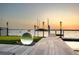 Modern waterfront estate with personal boat dock and lush backyard putting green at 3310 Sunset N Dr, St Petersburg, FL 33710