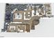 Detailed second-floor plan showcases bedrooms, kitchen, living area, and balcony at 3310 Sunset N Dr, St Petersburg, FL 33710