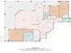 Detailed second-floor plan of the home shows the bedroom, kitchen and living areas at 3310 Sunset N Dr, St Petersburg, FL 33710