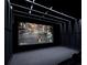 Home theater featuring large screen, acoustic panels, and recessed lighting perfect for watching movies or gaming at 3310 Sunset N Dr, St Petersburg, FL 33710