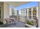 Cozy balcony furnished with seating, offering a relaxing outdoor space at 1238 E Kennedy Blvd # 802, Tampa, FL 33602