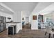 Modern condo featuring kitchen, dining and living areas with great natural light at 1238 E Kennedy Blvd # 802, Tampa, FL 33602