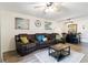 Cozy living room with comfortable seating, stylish decor, and a clear view into the dining area at 6131 Bahia Del Mar Blvd # 139, St Petersburg, FL 33715