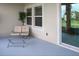 Comfortable outdoor patio seating area with nice flooring at 6179 Notre Dame Ter, North Port, FL 34291
