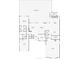 Detailed floorplan showcasing layout of the home, including the primary bedroom, living room, kitchen, and garage at 3008 Sutton Woods Dr, Plant City, FL 33566
