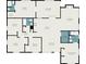 Detailed floor plan showing the layout of the house and room dimensions at 6801 16Th N St, St Petersburg, FL 33702