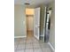 Bedroom with a large closet featuring a louvered door at 4213 Temple Heights Rd, Tampa, FL 33617