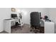 Office featuring two computer setups perfect for remote work or studying at 6438 Milestone Loop, Palmetto, FL 34221
