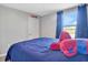 This is a bedroom with gray walls and a Spider-Personal theme at 5289 Fiddle Fig Ave, Wimauma, FL 33598