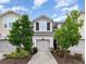 Charming townhome showcasing a well-maintained front yard and attached garage at 12232 Trailhead Dr, Bradenton, FL 34211
