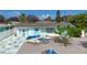 Charming home featuring a delightful front yard design with white, and blue accents at 1790 Pomelo Dr, Venice, FL 34293