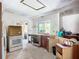 Renovating kitchen features ample natural light and open space at 1369 Brookside Dr, Venice, FL 34285