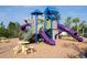 Community playground with slides, climbing structures, and picnic area at 32618 Rapids Loop, Wesley Chapel, FL 33545