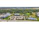 Aerial shot of community amenities featuring a playground area at 16231 Pine Mist Dr, Bradenton, FL 34211