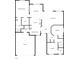 Detailed floor plan showcasing the layout of this home, highlighting room placement and flow at 6370 Sturbridge Ct, Sarasota, FL 34238