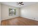 Bedroom showcasing natural light and a ceiling fan at 1904 Crown Park Dr, Valrico, FL 33594