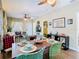 Open-concept living and dining area with modern furnishings and decor at 2904 Sanchez St, Tampa, FL 33605