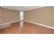 Bedroom with hardwood floors at 738 Haven Pl, Tarpon Springs, FL 34689