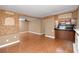 Spacious living room area with hardwood floors at 738 Haven Pl, Tarpon Springs, FL 34689