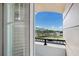 Balcony view of landscaped green space in a well maintained community at 1064 N Tamiami Trl # 1219, Sarasota, FL 34236