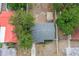 Aerial view of the home showcasing the roof, backyard, and neighborhood at 2824 Oaklawn Ave, Largo, FL 33771