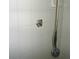 A showerhead and tile with damage at 11511 Misty Isle Ln, Riverview, FL 33579