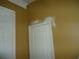 The wall has unpainted patching above a door frame at 11511 Misty Isle Ln, Riverview, FL 33579
