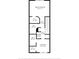 Comprehensive second-floor layout with precise measurements for the primary bedroom and other spaces at 10429 Heron Lake Dr, Riverview, FL 33578