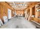 Spacious garage interior providing ample storage and workspace at 307 N Glen Ave, Tampa, FL 33609