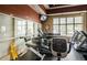 Community fitness center featuring modern exercise equipment and a bright, spacious workout area at 27740 Water Ash Dr, Wesley Chapel, FL 33544