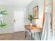 Inviting entryway with a stylish console table, decorative accents, and neutral paint at 5511 1St Avenue Nw Dr, Bradenton, FL 34209