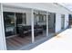 Inviting patio featuring comfortable seating and a view of the pool, perfect for relaxation and entertaining at 821 Silver Springs Nw Ter, Port Charlotte, FL 33948