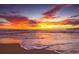 Gorgeous beach sunset featuring vibrant colors reflecting off the ocean waves at 9790 66Th N St # 100, Pinellas Park, FL 33782