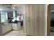Bright kitchen featuring white cabinets, recessed lighting, and stainless steel appliances at 2580 68Th S Ave, St Petersburg, FL 33712