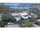 Beautiful waterfront property with private dock and boat lift, situated on a serene canal at 608 Bittner Blvd, Nokomis, FL 34275