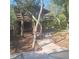 Unique cabin-style home with a wooden walkway, surrounded by lush greenery at 5148 Cyril Dr, Dade City, FL 33523