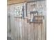 Outdoor shower surrounded by wood and greenery at 5148 Cyril Dr, Dade City, FL 33523