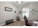Cozy office space featuring neutral colors and carpet at 36846 Perry Ct, Dade City, FL 33525