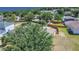 Residential neighborhood with fenced yards, mature trees, and community streetscapes at 806 Rocky Mountain Ct, Valrico, FL 33594
