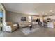 Bright and open floorplan joins the kitchen and living spaces at 2532 Avolet Ct, Lakewood Ranch, FL 34211