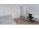 Bedroom with white desk and chair at 146 51St Street E Cir, Palmetto, FL 34221