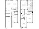 Detailed floor plan showcasing layout of the living spaces, kitchen, Gathering room, garage, and bedrooms on both floors at 915 Woodbridge Ct, Safety Harbor, FL 34695