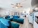 Bright open-concept living space with a spacious kitchen, a dining area, and comfortable seating at 14146 Gulf Blvd # 3A, Madeira Beach, FL 33708